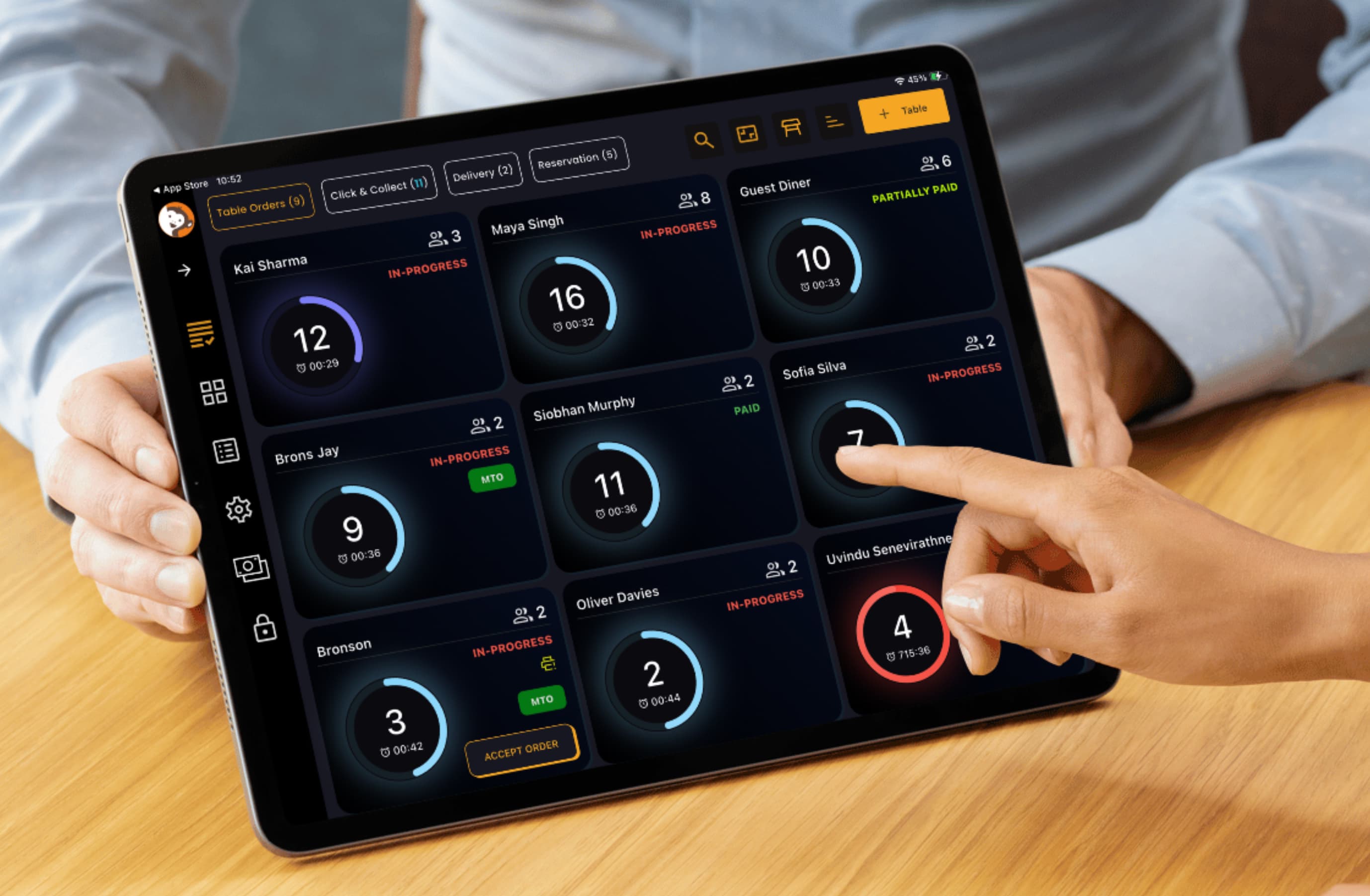 QR Table & Till Ordering Workflow